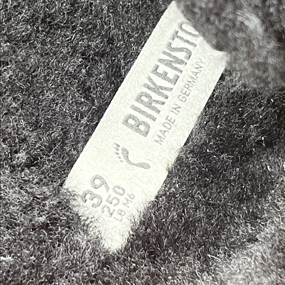 EUC Birkenstock Boston Shearling Mule with Cork Footbed 8/8.5 39 narrow black - Picture 9 of 11